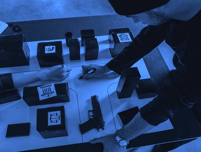 Departamento Policia Los Mallos escape room